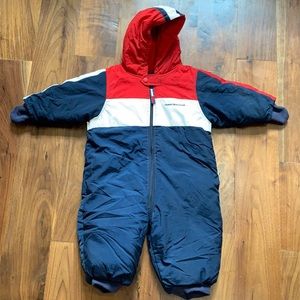 NWOT Tommy Hilfiger Fleece Lined Snowsuit with Hood
